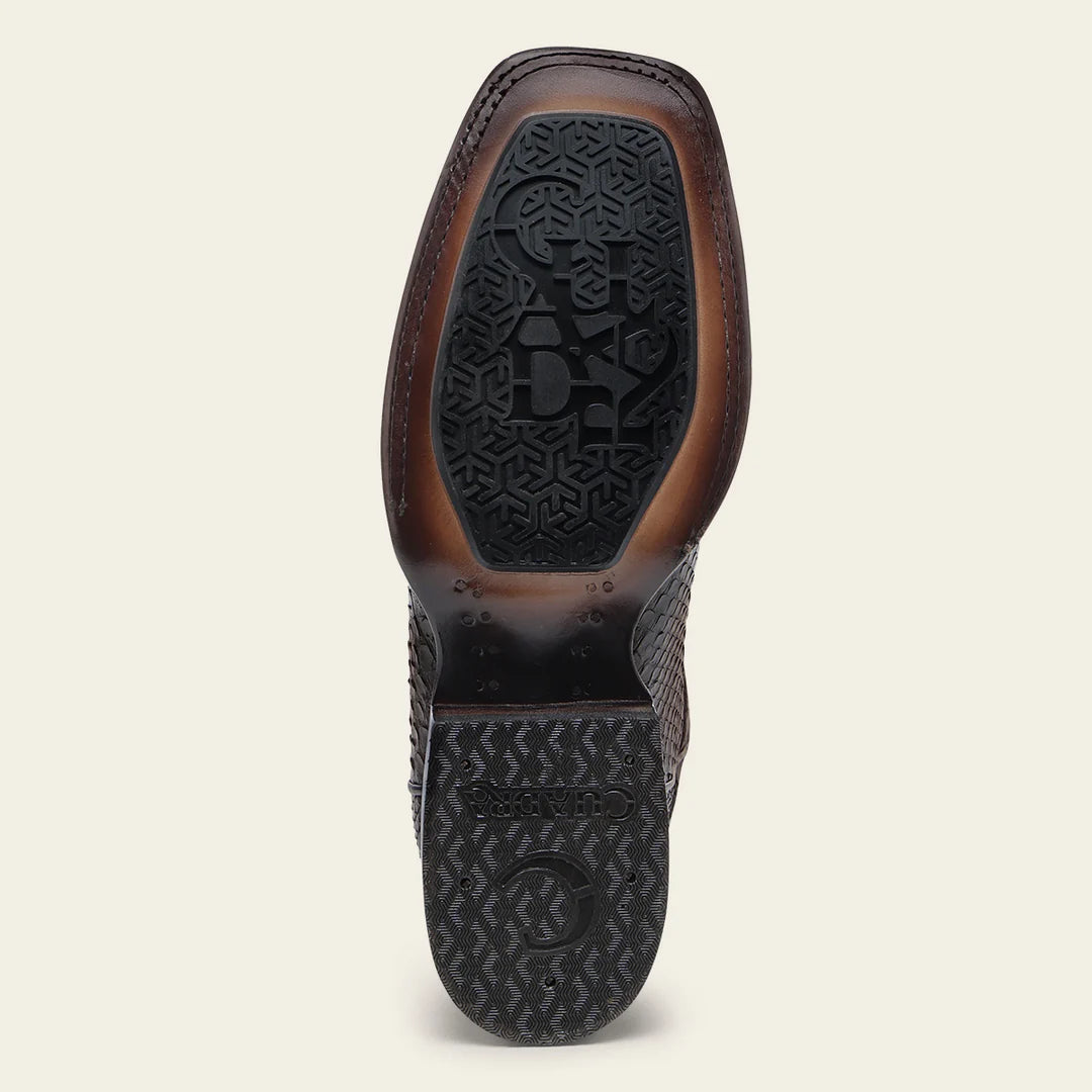 3Z2SPH - Cuadra oxford western cowboy rodeo python boots for men