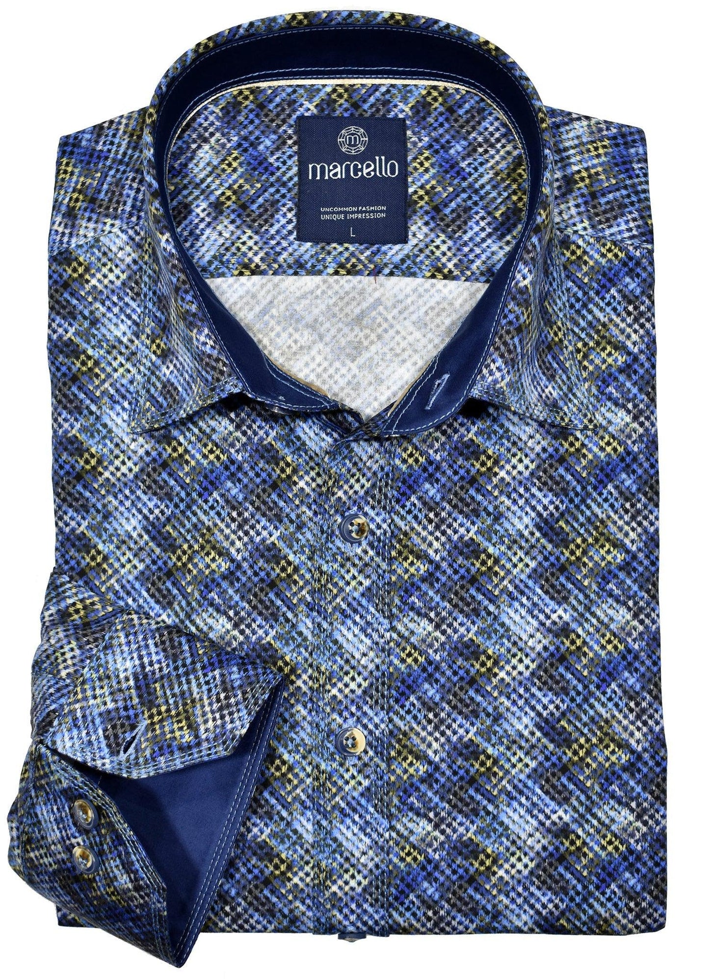 CM00425 Ocean Triple Cotton Shirt-Kuet.us