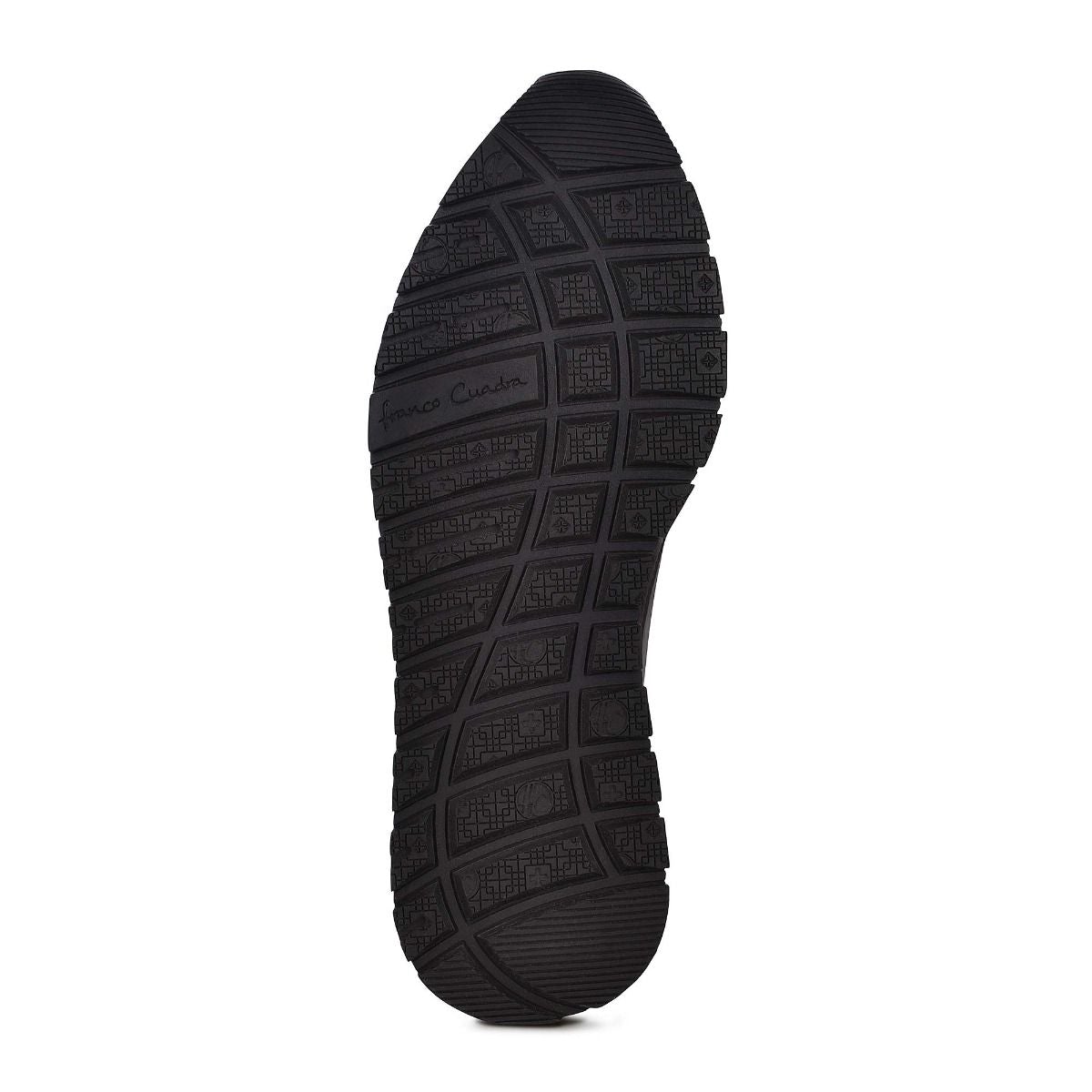 127MTTS - Cuadra black casual fashion stingray derby sneakers for men-Kuet.us