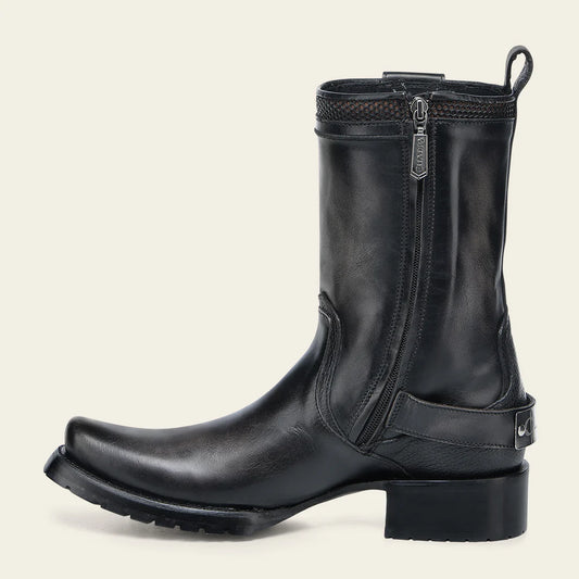 1J3RRS - Cuadra black dress cowboy cowhide leather boots for men