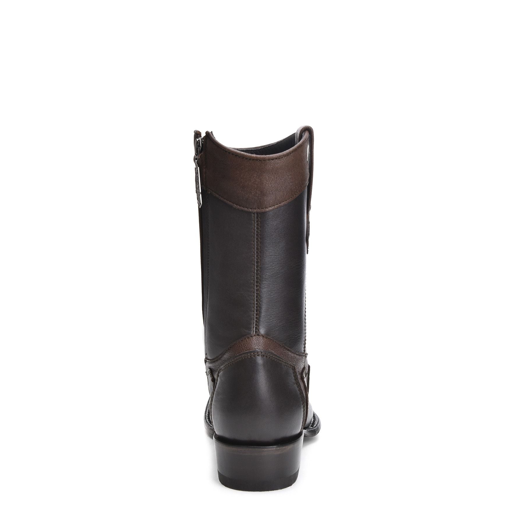 1J06MK - Cuadra mocha casual fashion cowhide leather ankle boots for men-Kuet.us