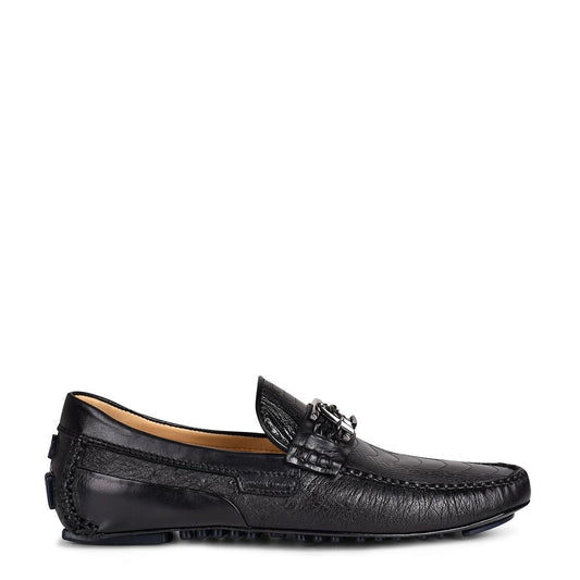 36VPTPA - Cuadra black casual fashion ostrich leg drivers for men-Kuet.us