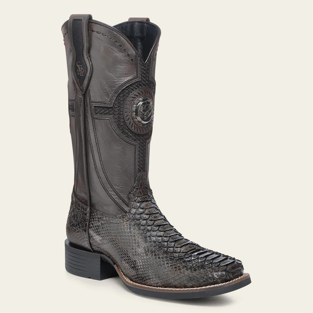 3Z2SPH - Cuadra oxford western cowboy rodeo python boots for men