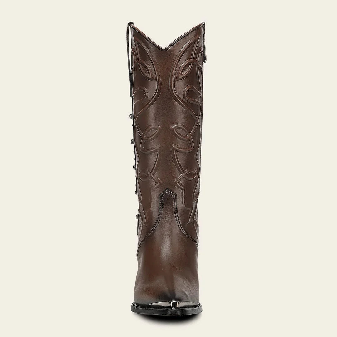 4I19BE - Cuadra honey western cowgirl leather boots for women