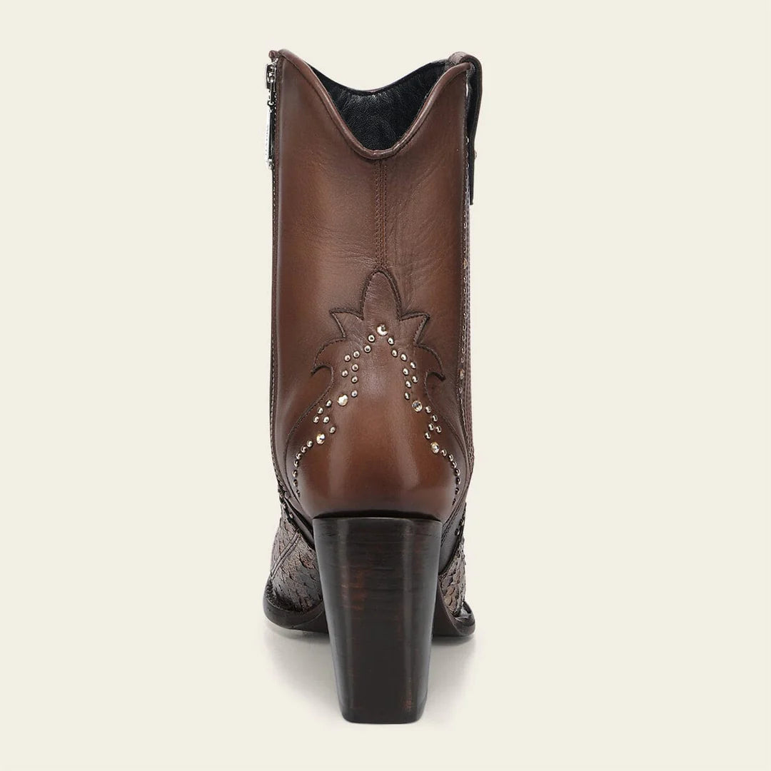 4I20PM - Cuadra honey python boots for women