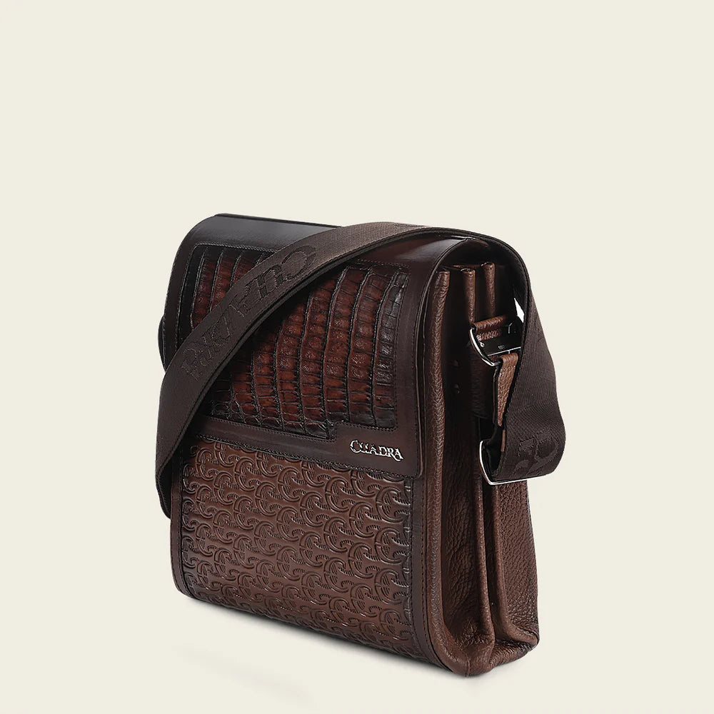 BOC23FC - Cuadra honey casual fuscus crossbody messenger bag for men / women