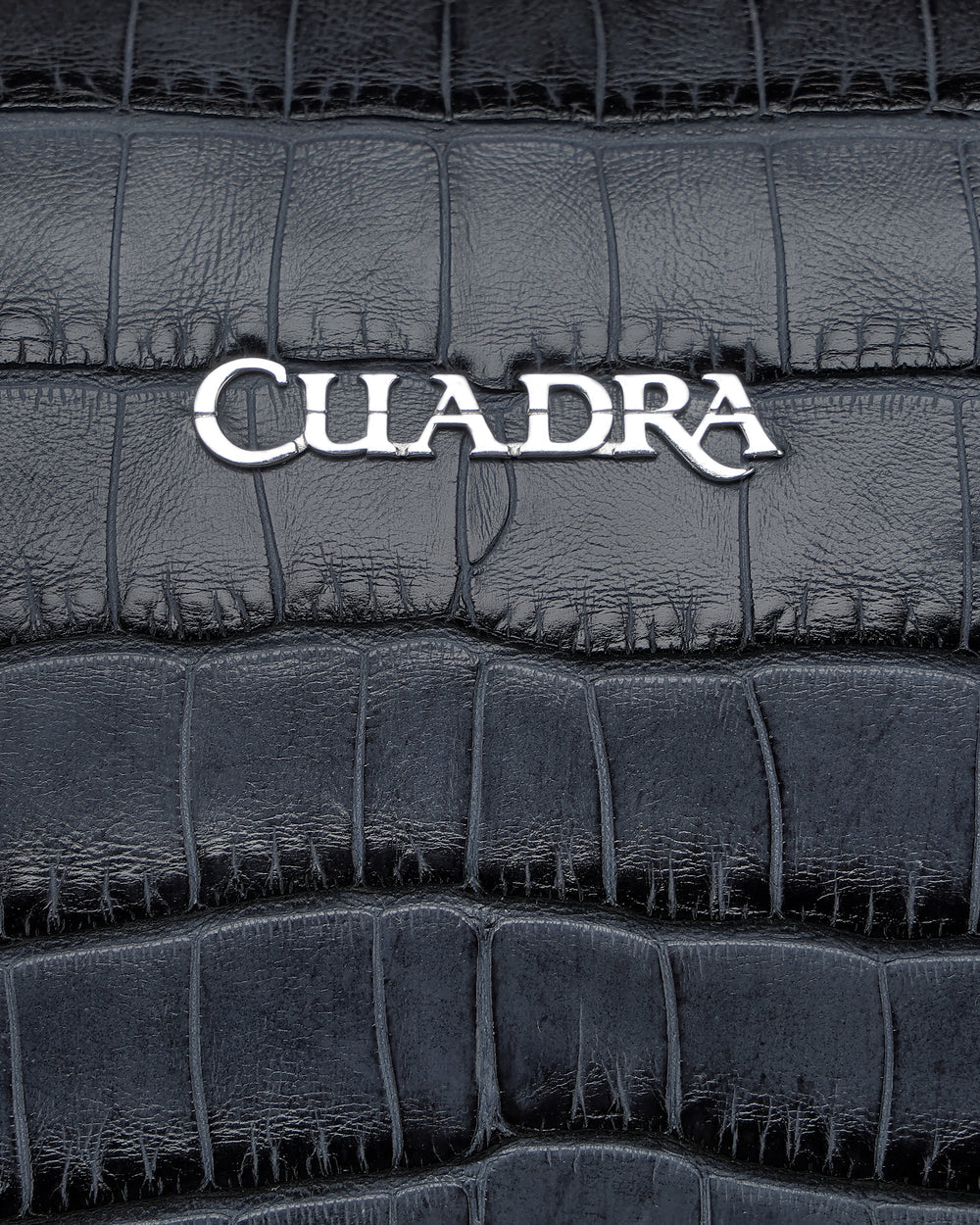 BOC50AL - Cuadra blue casual fashion alligator duffle bag for men / women