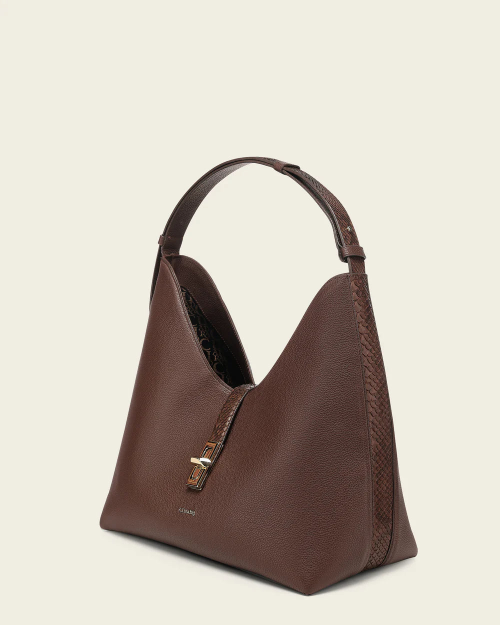 BOD4NPH - Cuadra brown fashion leather tote bag for women