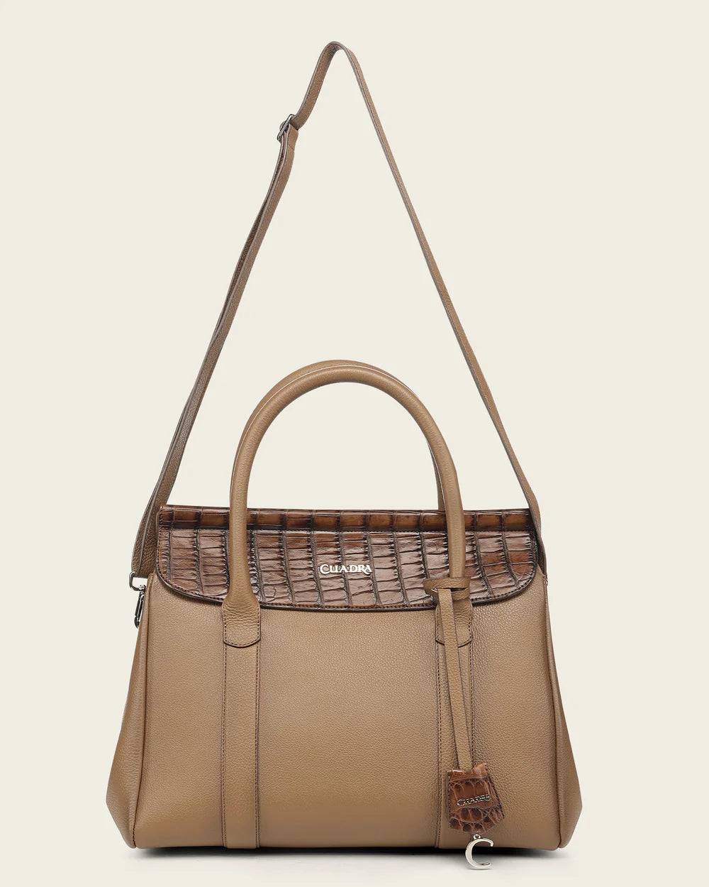 BOD4OAL - Cuadra honey dress fashion alligator leather purse for women