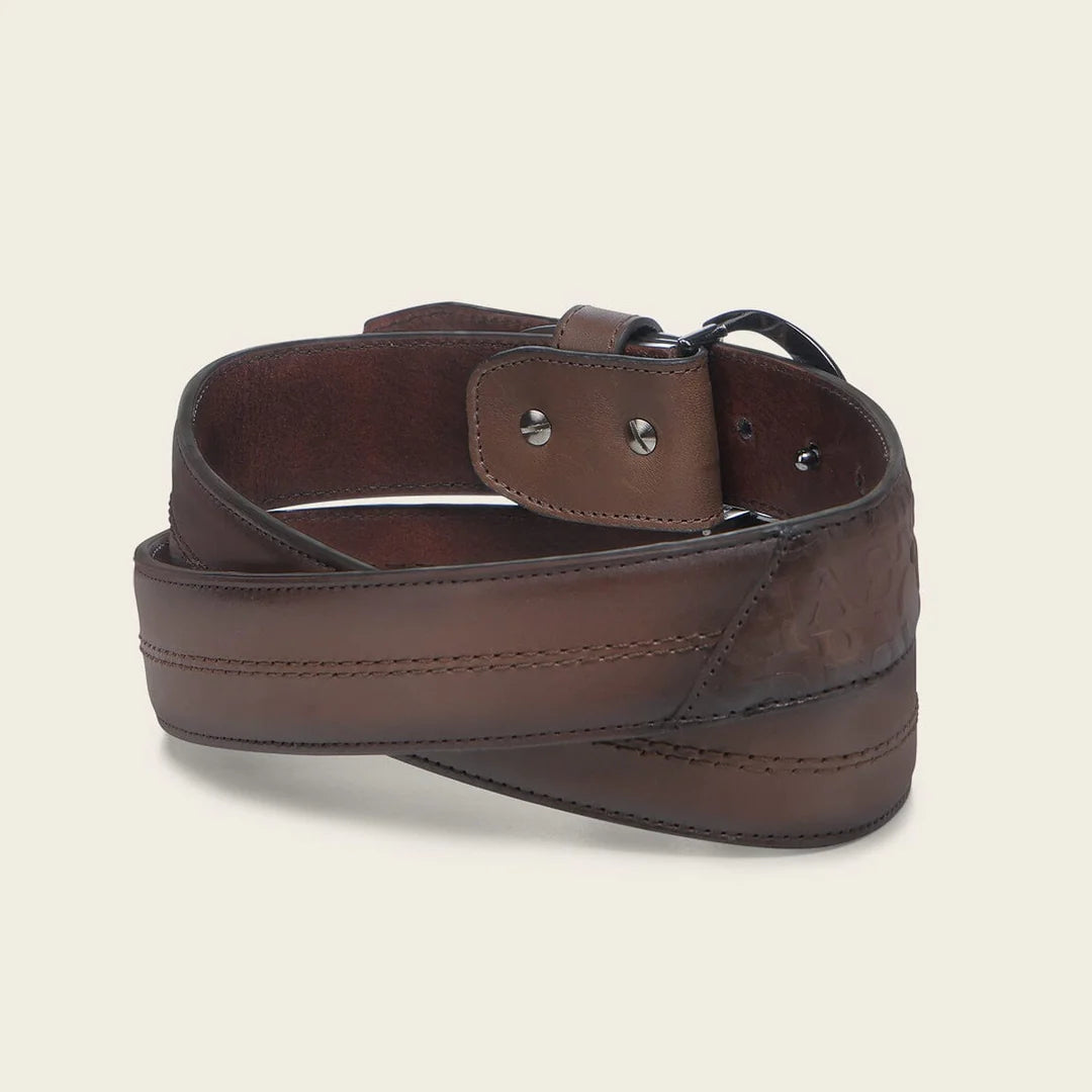 CS564RS - Cuadra honey casual fashion cowhide leather belt for men
