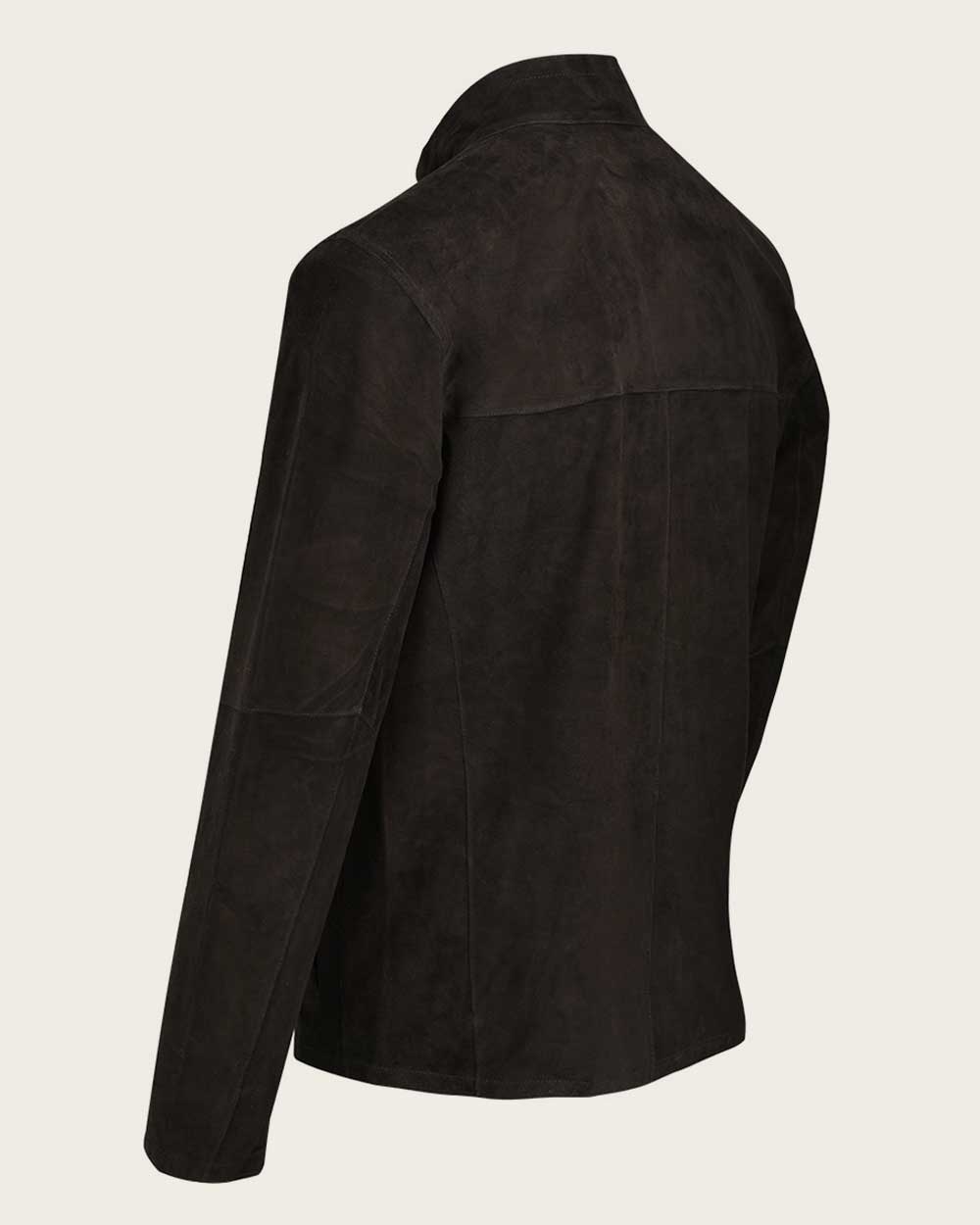 HJ408CB - Cuadra black western cowboy jacket for men