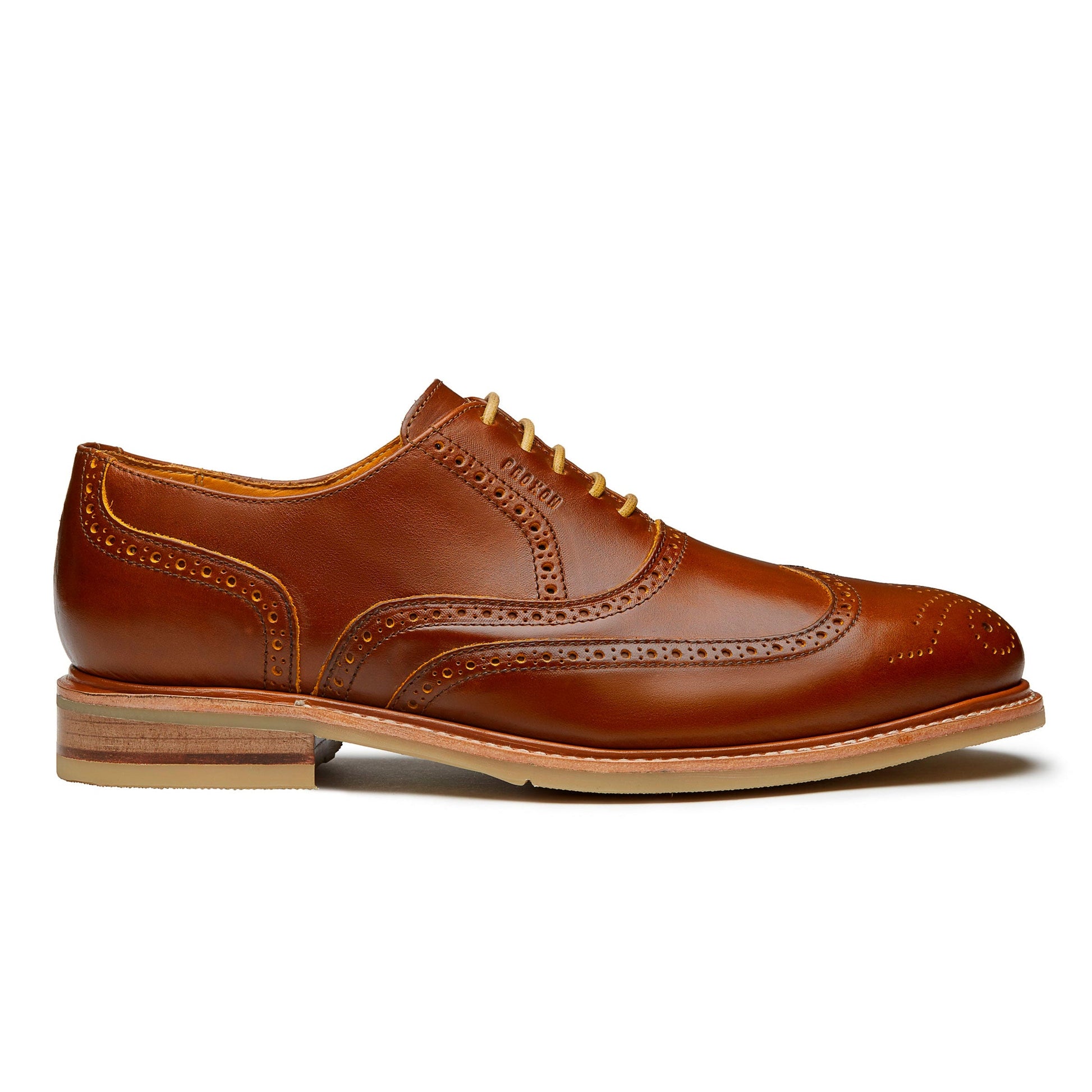 Proxon - Brown Steel Toe Safety Oxford Dress Shoes for Men