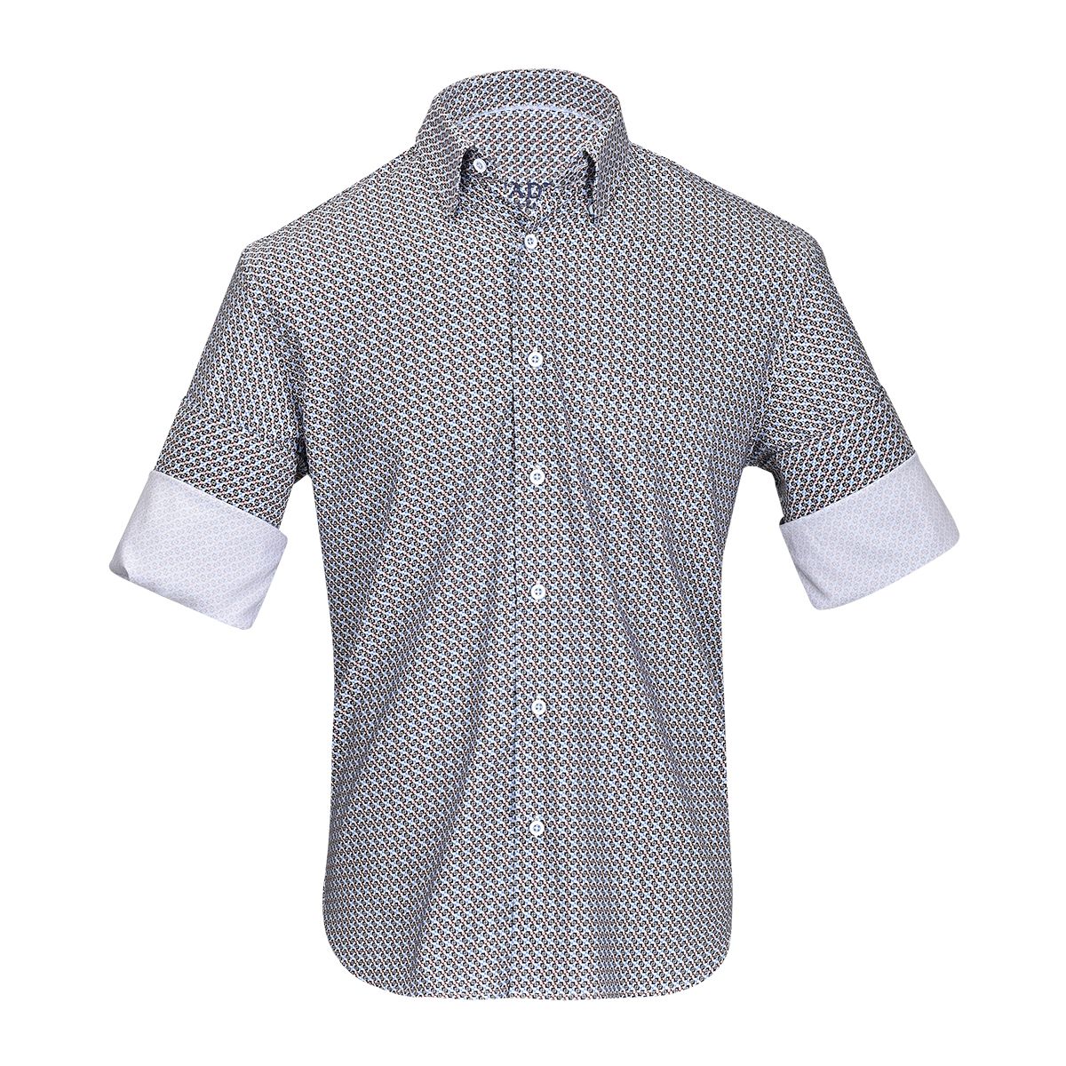 CM46113 - Cuadra multicolor fashion western long sleeve cotton shirt for men-Kuet.us