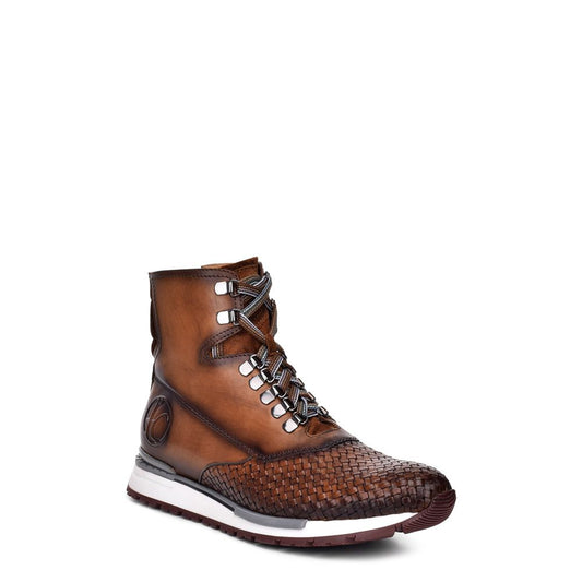 N44TETV - Cuadra almond casual fashion cowhide leather moc toe for men.-Kuet.us